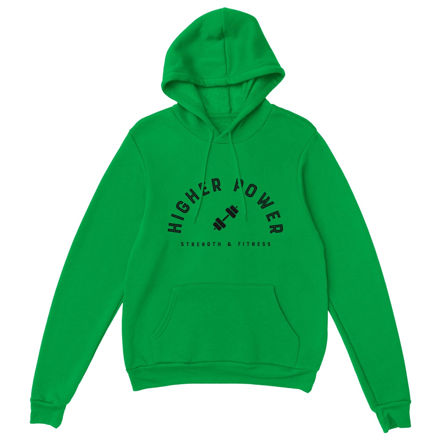 Strength & Fitness - Black Logo Hoodie