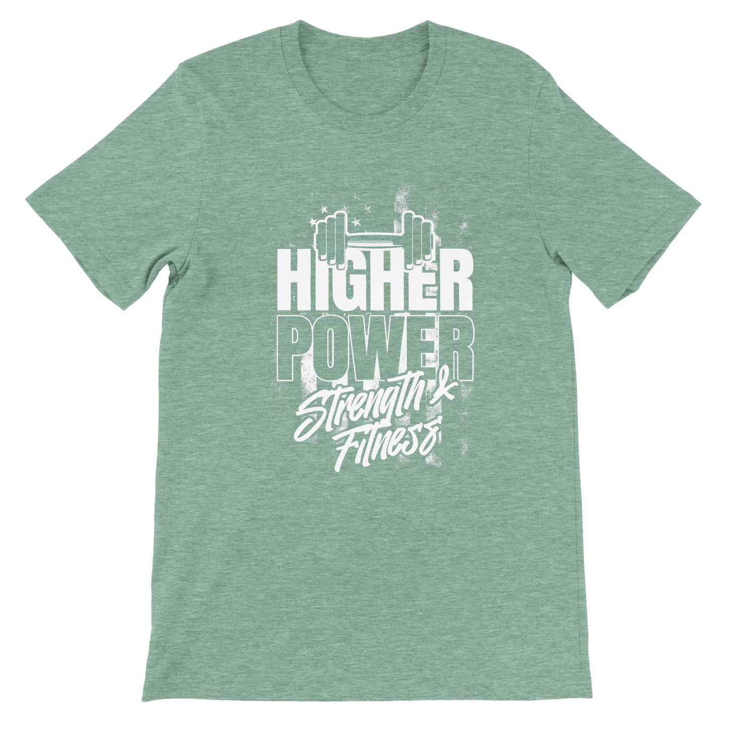 Higher Power Barbell Flag T-Shirt