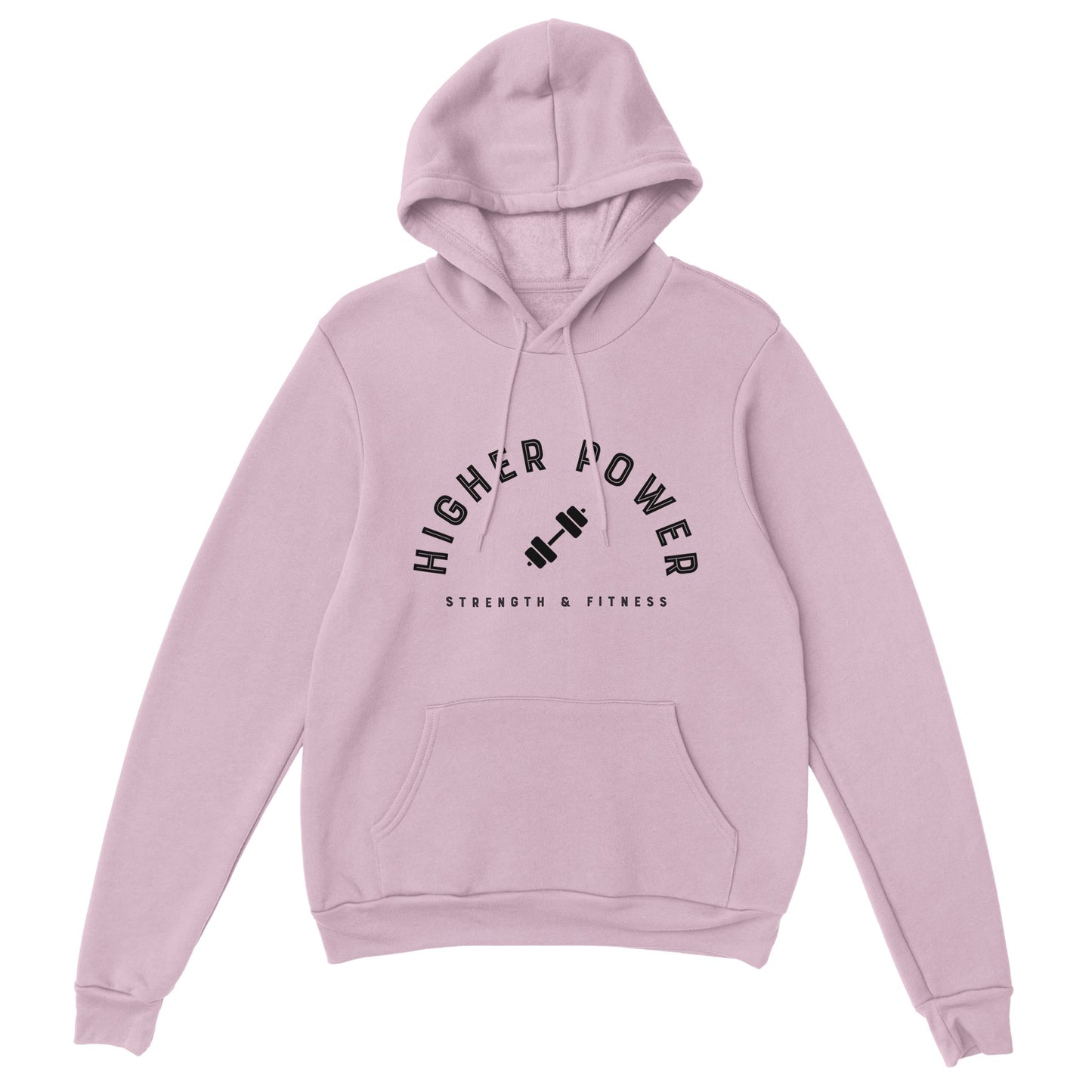 Strength & Fitness - Black Logo Hoodie
