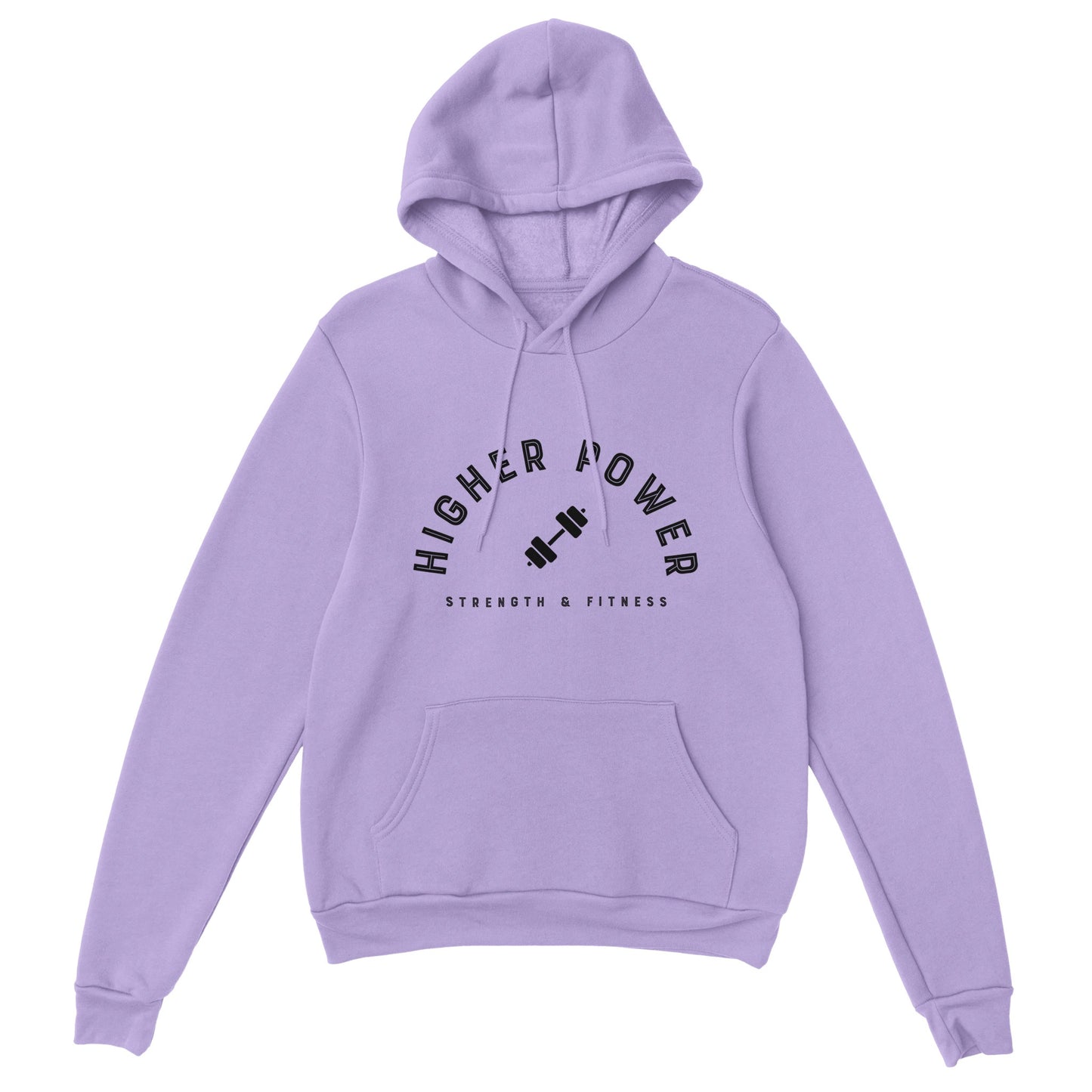 Strength & Fitness - Black Logo Hoodie