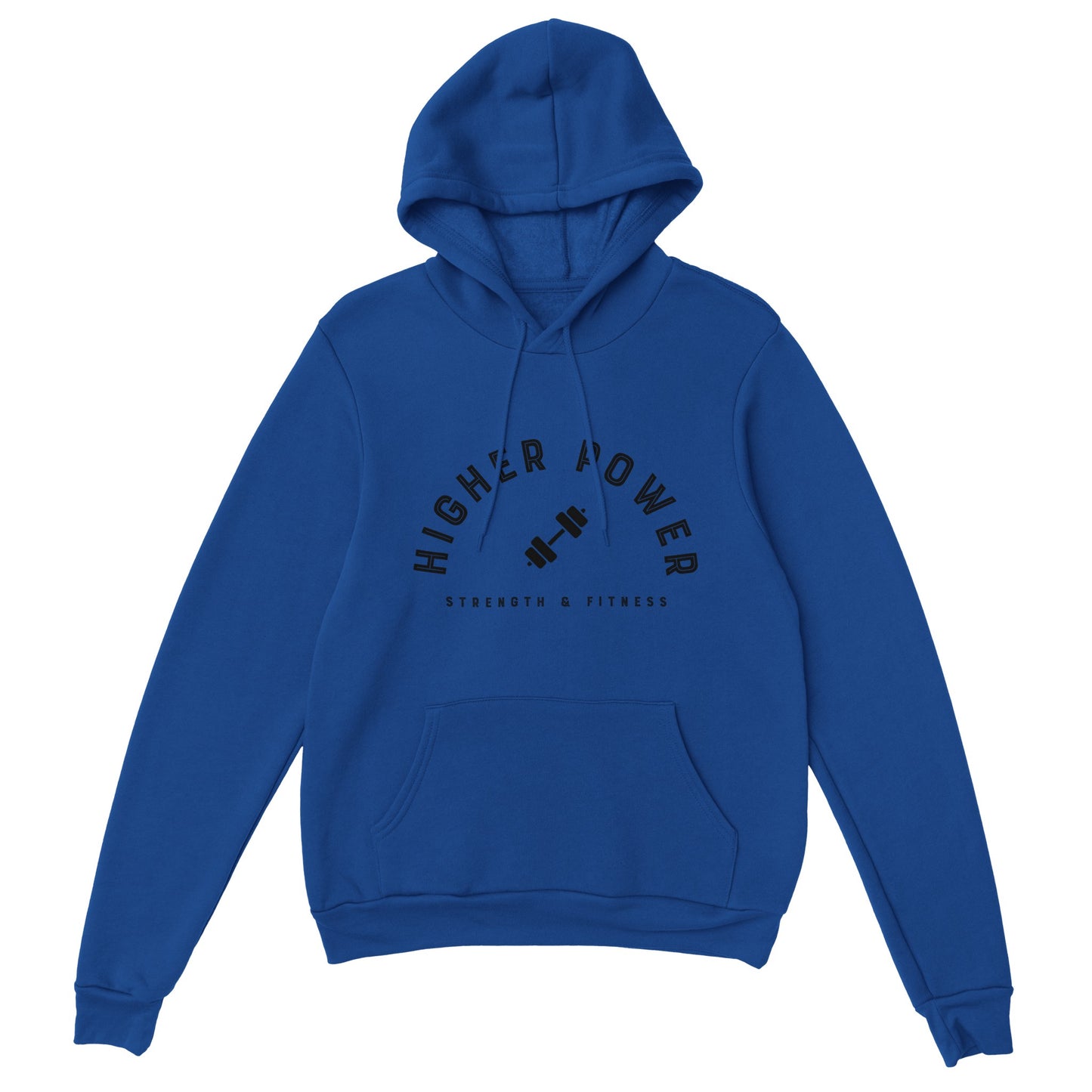 Strength & Fitness - Black Logo Hoodie