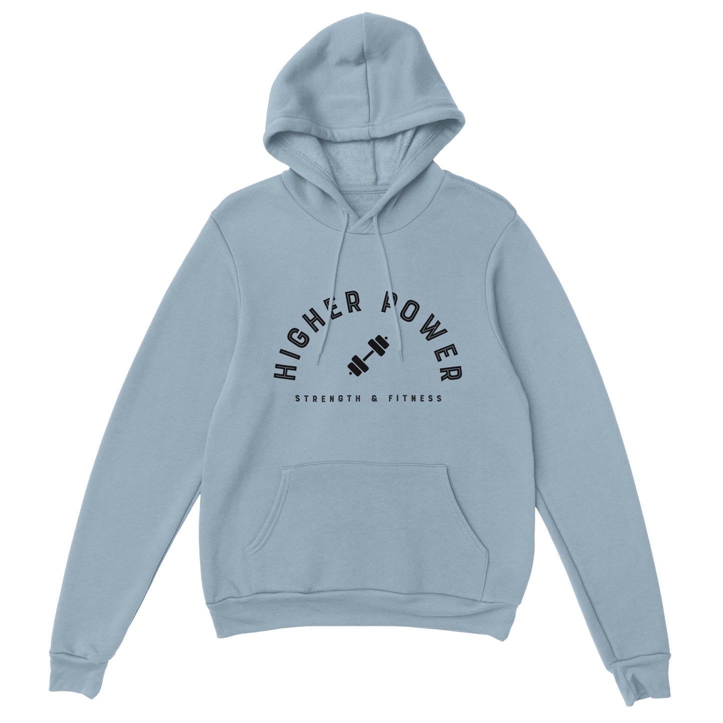 Strength & Fitness - Black Logo Hoodie