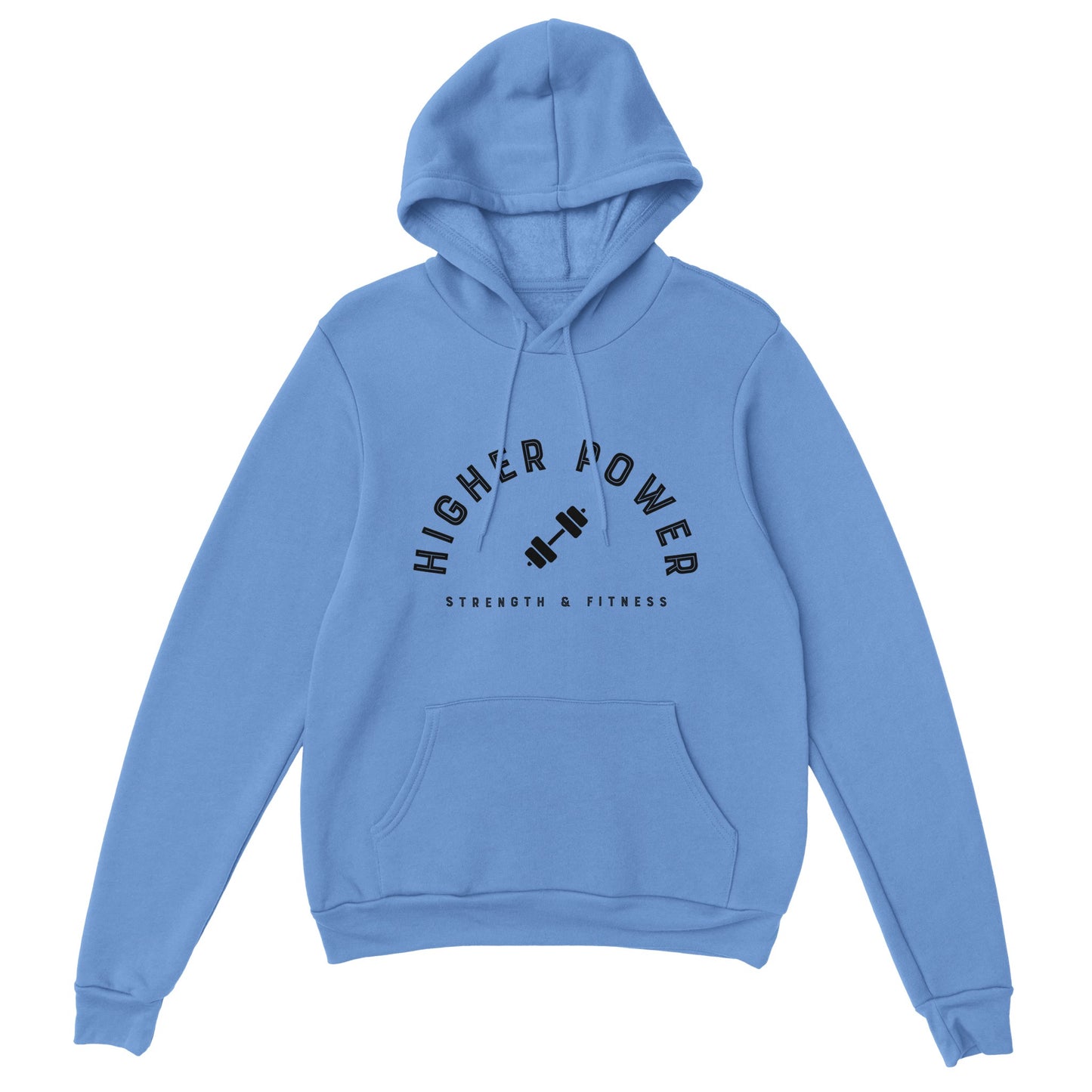 Strength & Fitness - Black Logo Hoodie