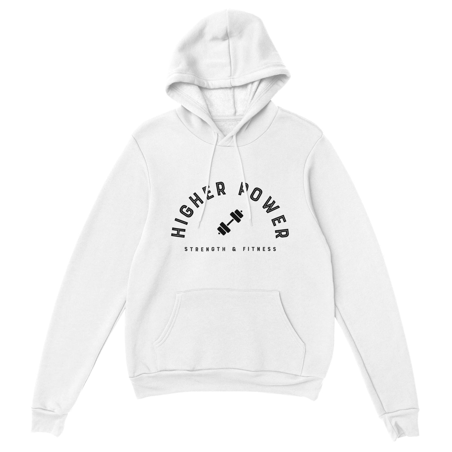 Strength & Fitness - Black Logo Hoodie