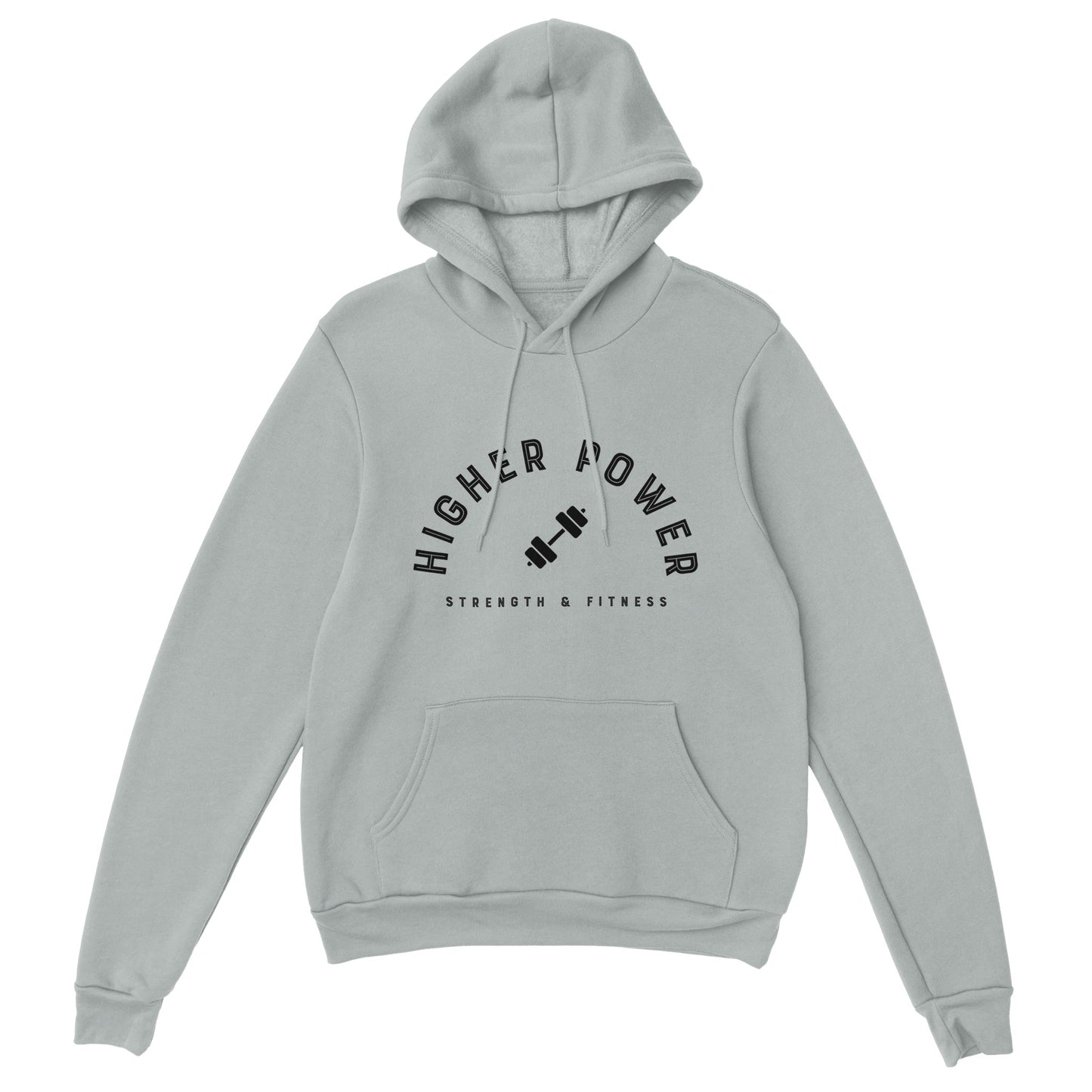 Strength & Fitness - Black Logo Hoodie