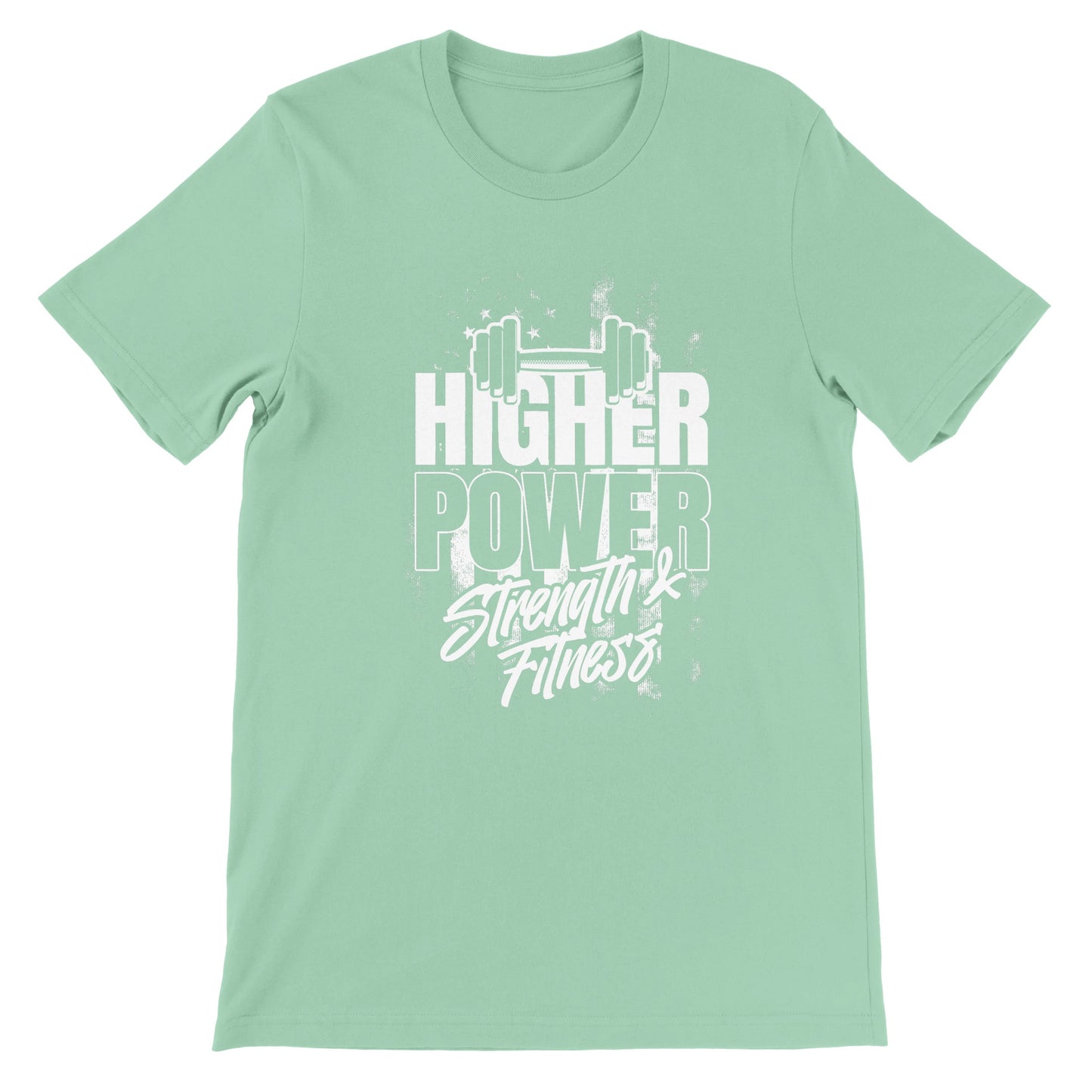 Higher Power Barbell Flag T-Shirt