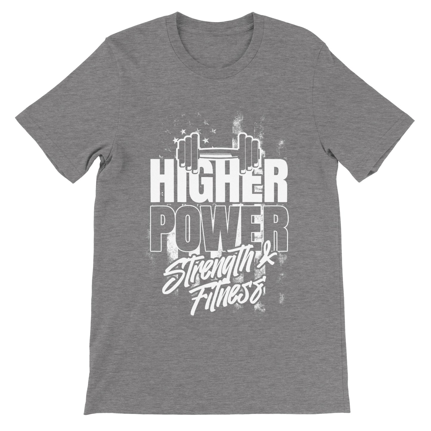 Higher Power Barbell Flag T-Shirt