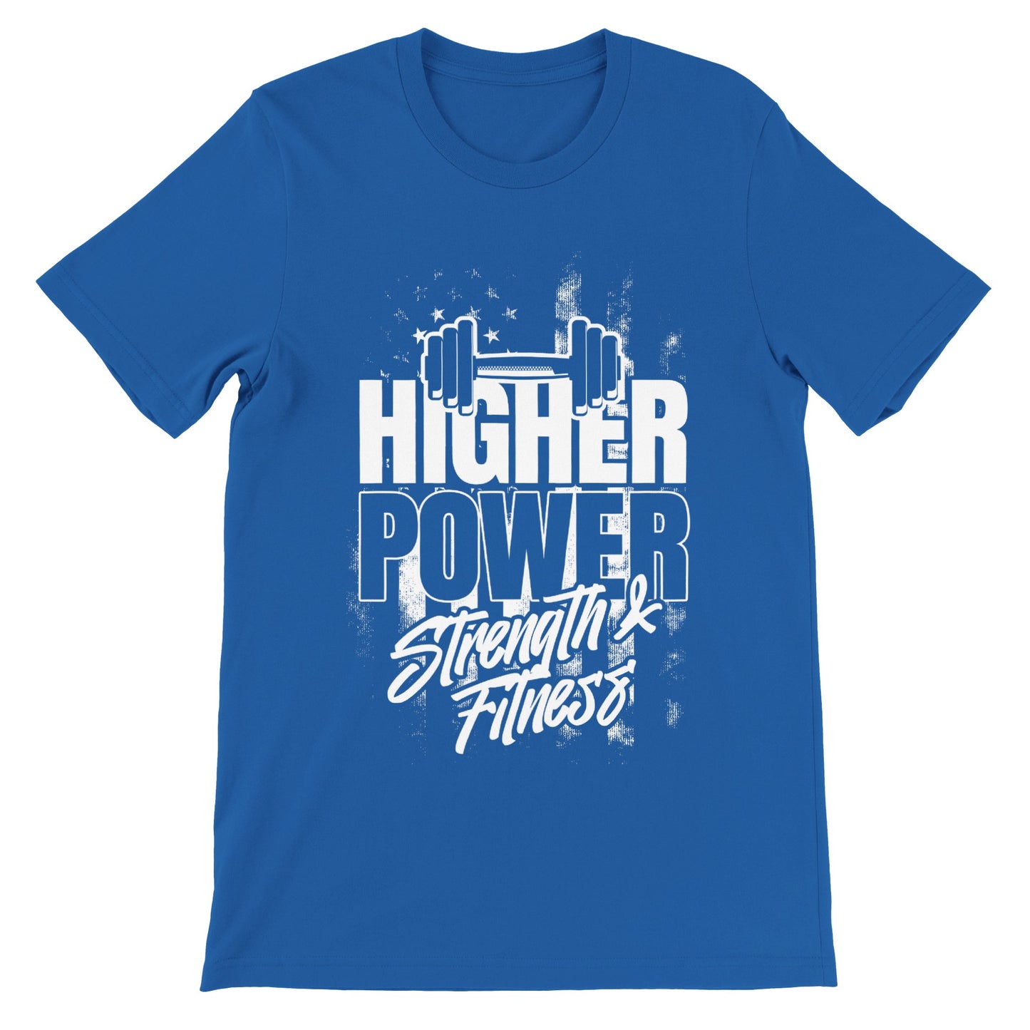 Higher Power Barbell Flag T-Shirt