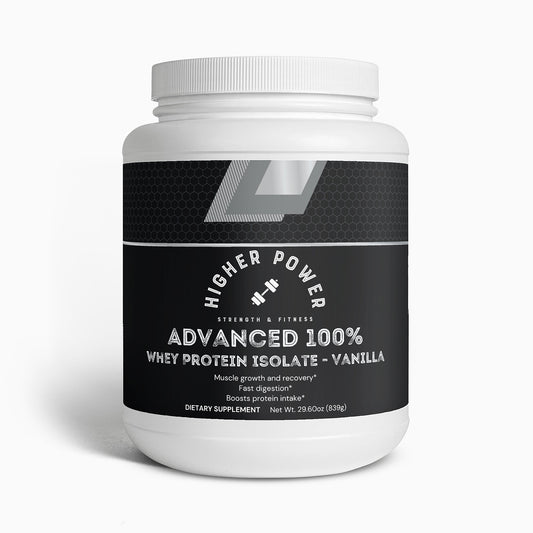 Advanced 100% Whey Protein Isolate (Vanilla)