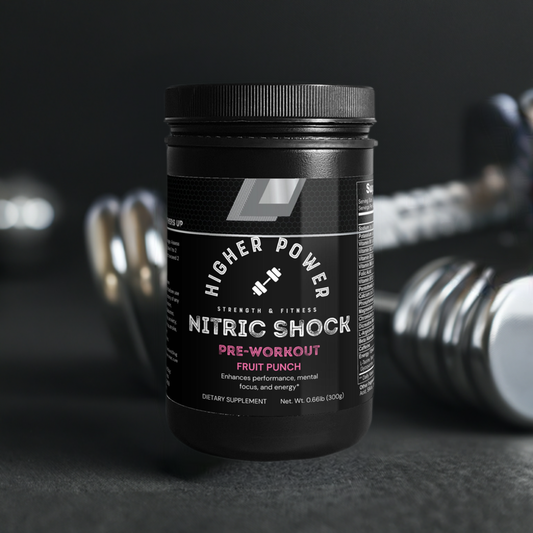 Nitric Shock Pre-Workout Powder (Fruit Punch)