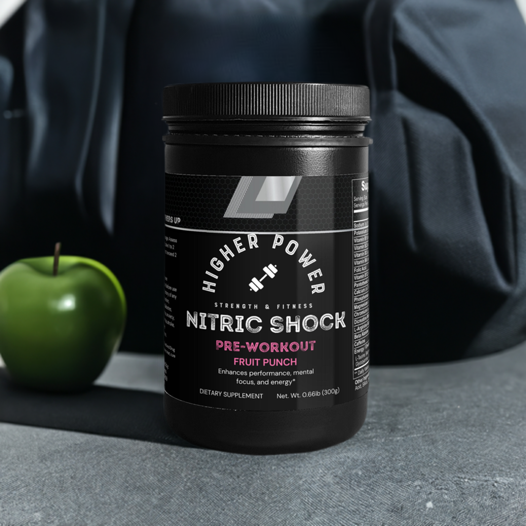 Nitric Shock Pre-Workout Powder (Fruit Punch)