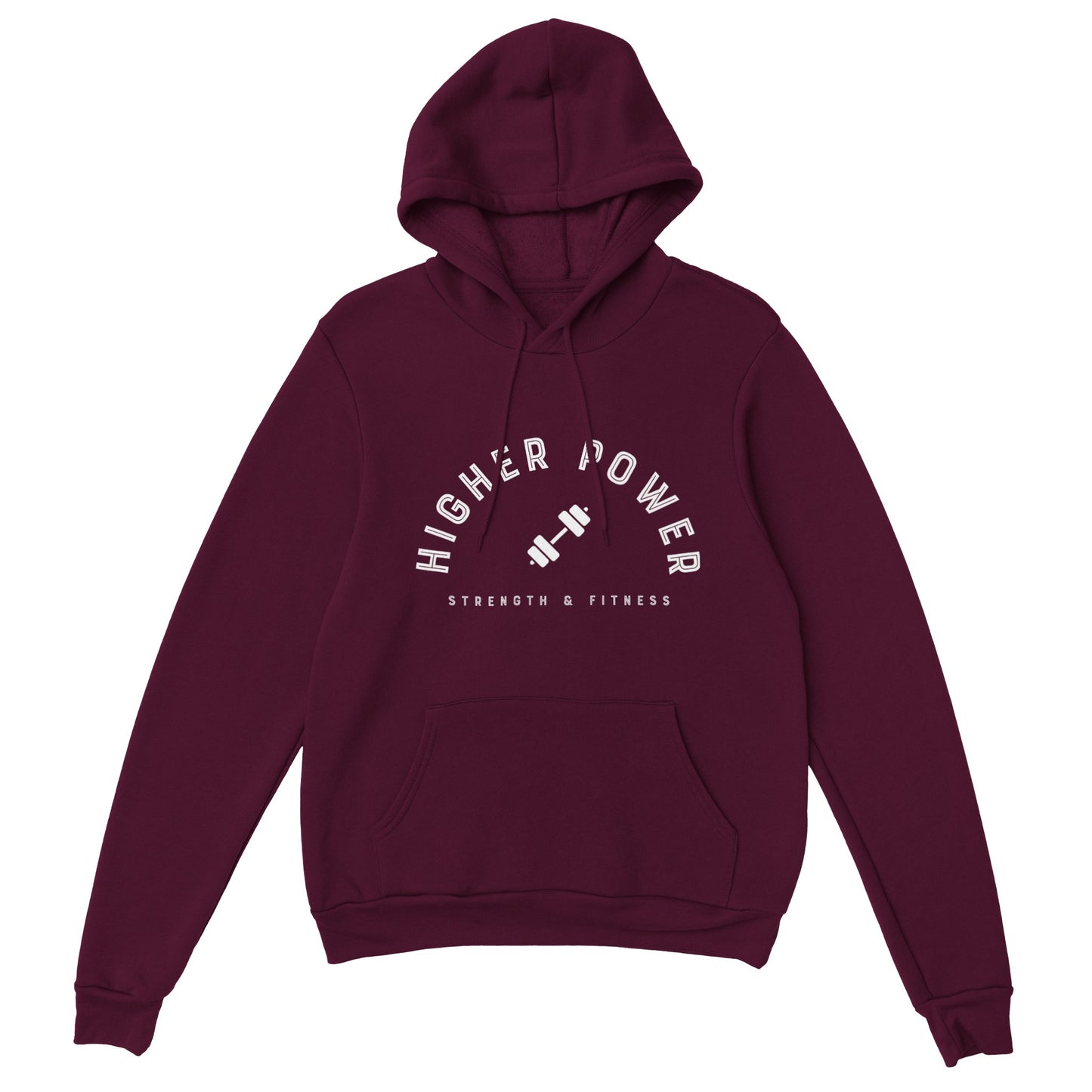 HOODIE - Strength & Fitness - White Logo