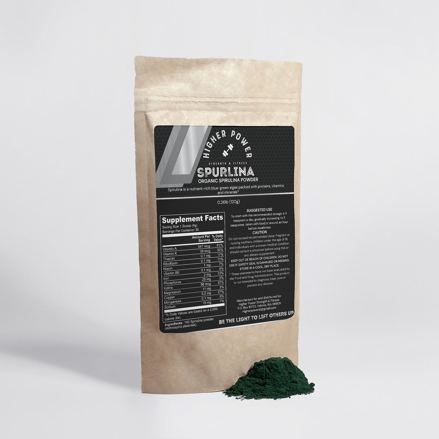 Organic Spirulina Powder