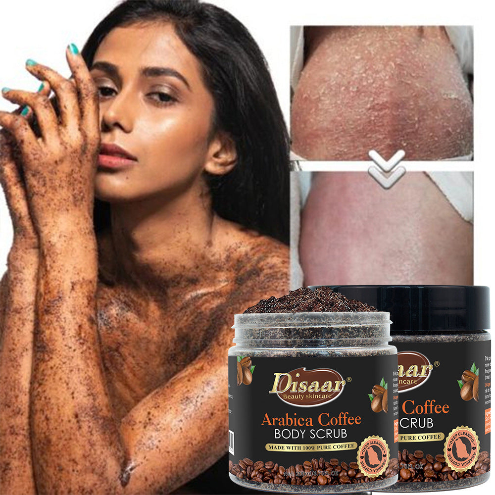 100% Natural Arabica Coffee Scrub