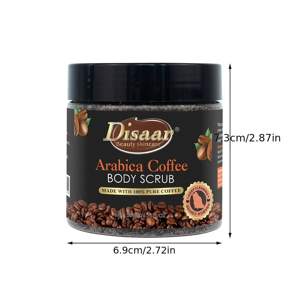 100% Natural Arabica Coffee Scrub