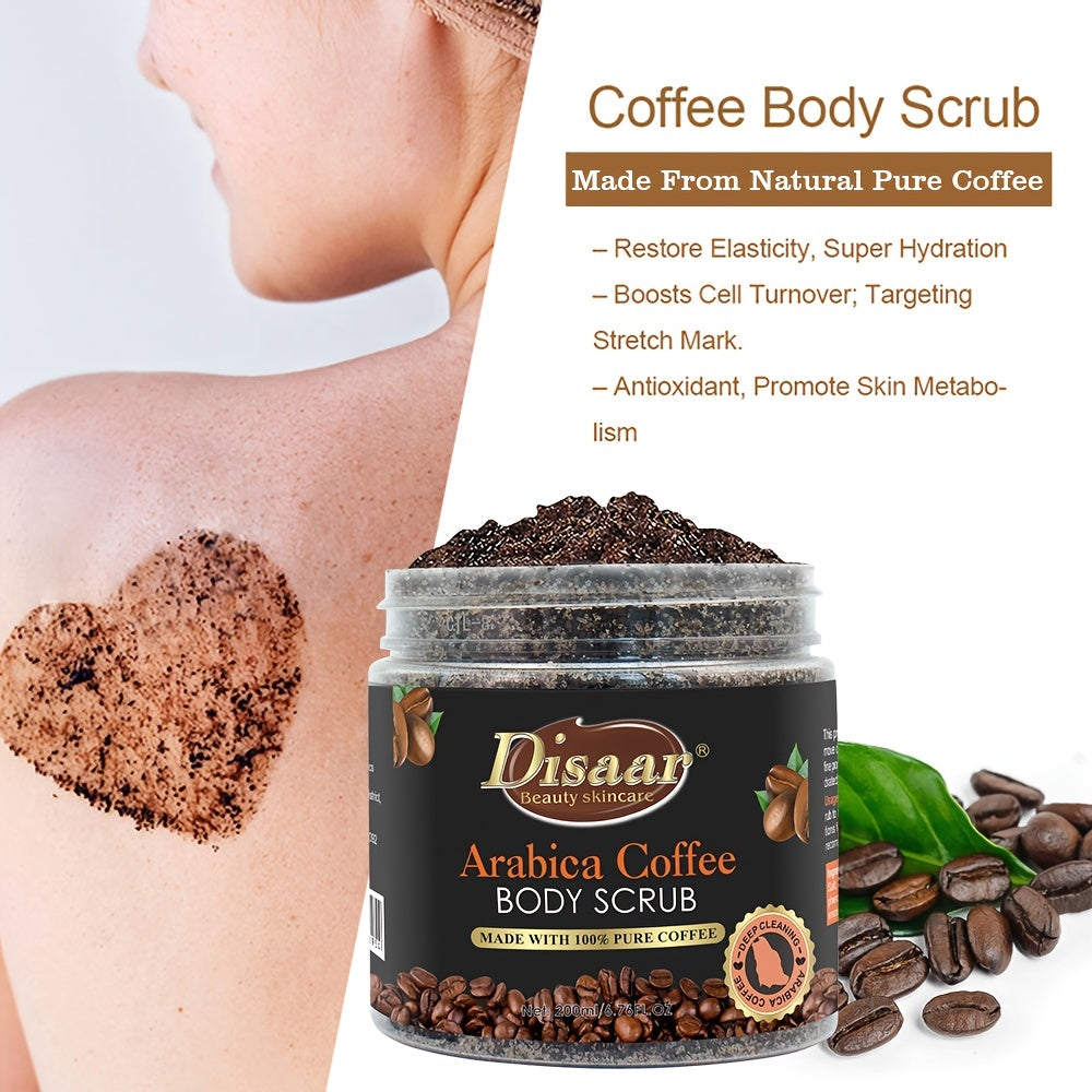 100% Natural Arabica Coffee Scrub